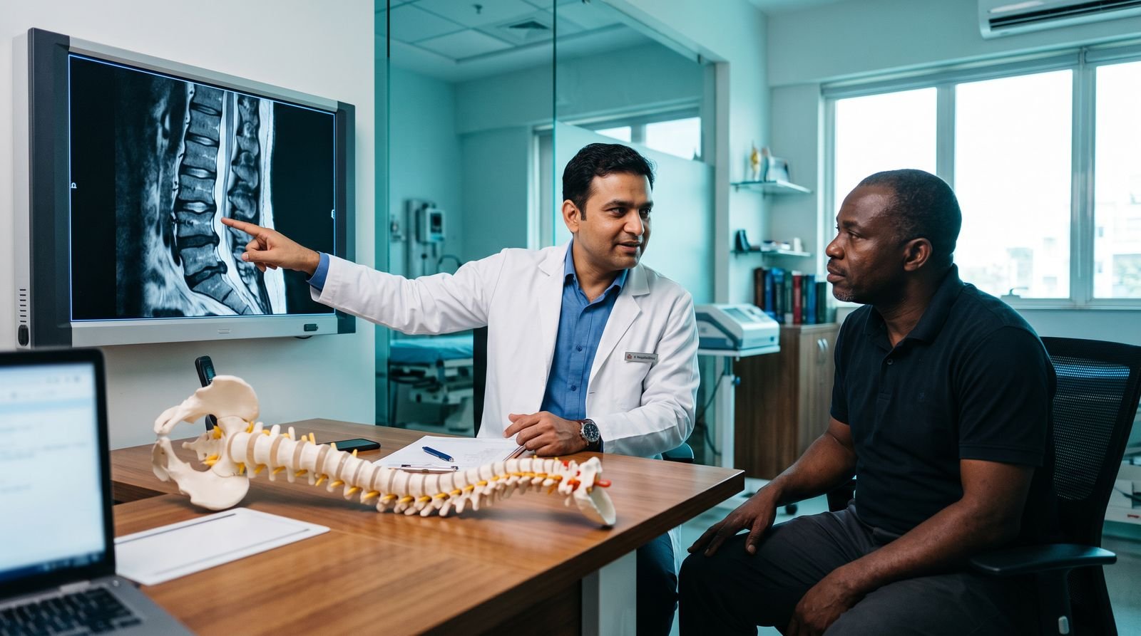 Spine surgery in India at Medsovis Hospital Gurgaon